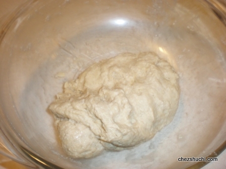 active yeast soaked in lukewarm water